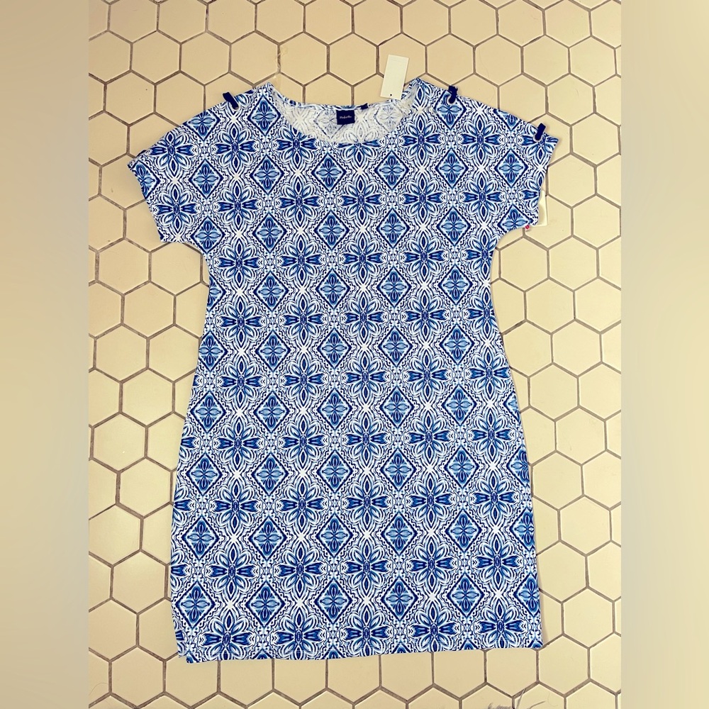 Rafaella New With Tags Blue and White Dress-XL